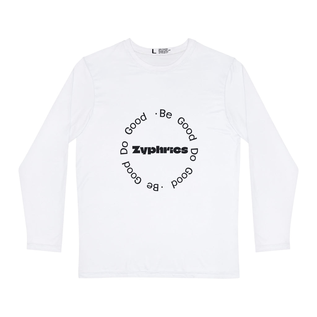 Long Sleeve Shirt — 'Be Good Do Good' Minimalist Graphic