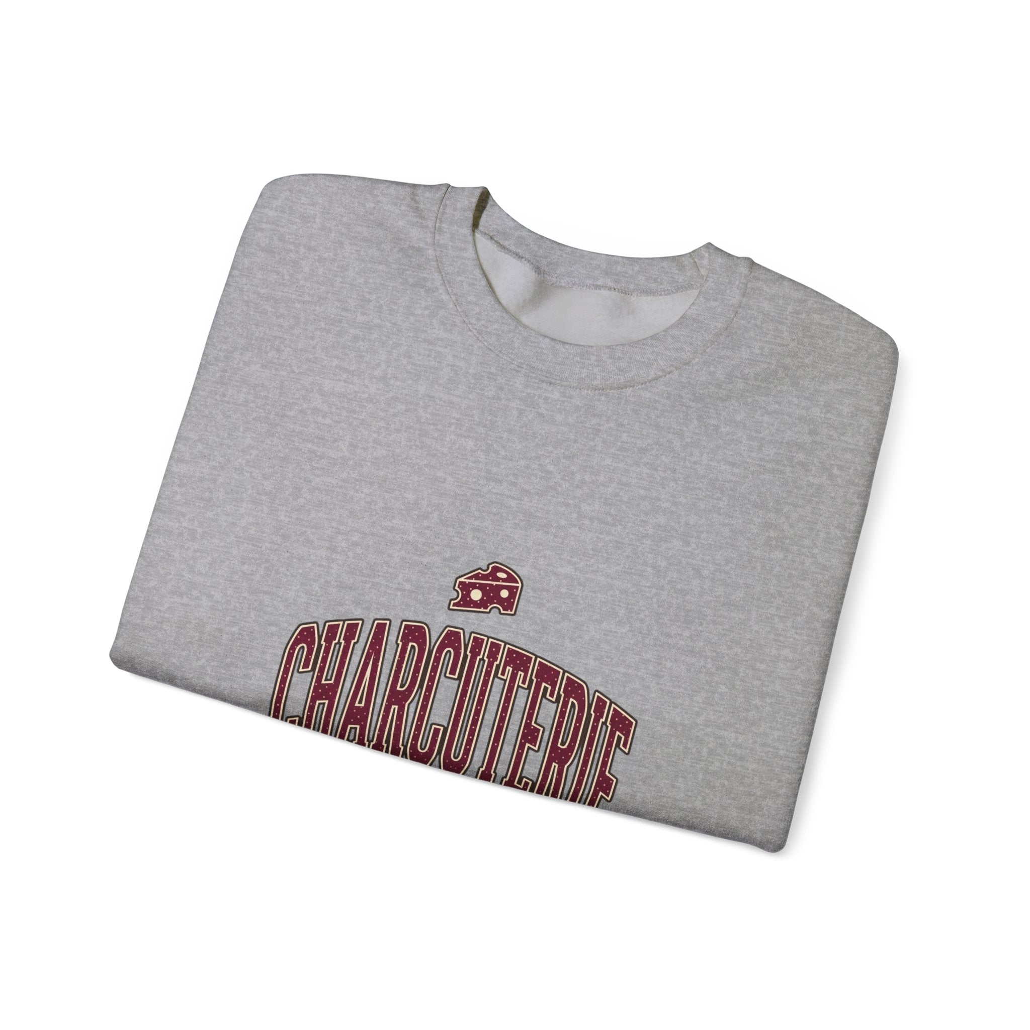 Charcuterie Team Captain Sweatshirt | Polka Dot Accent, Retro Preppy