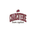Charcuterie Team Captain Kiss-Cut Sticker | Polka Dot Accent, Retro Preppy