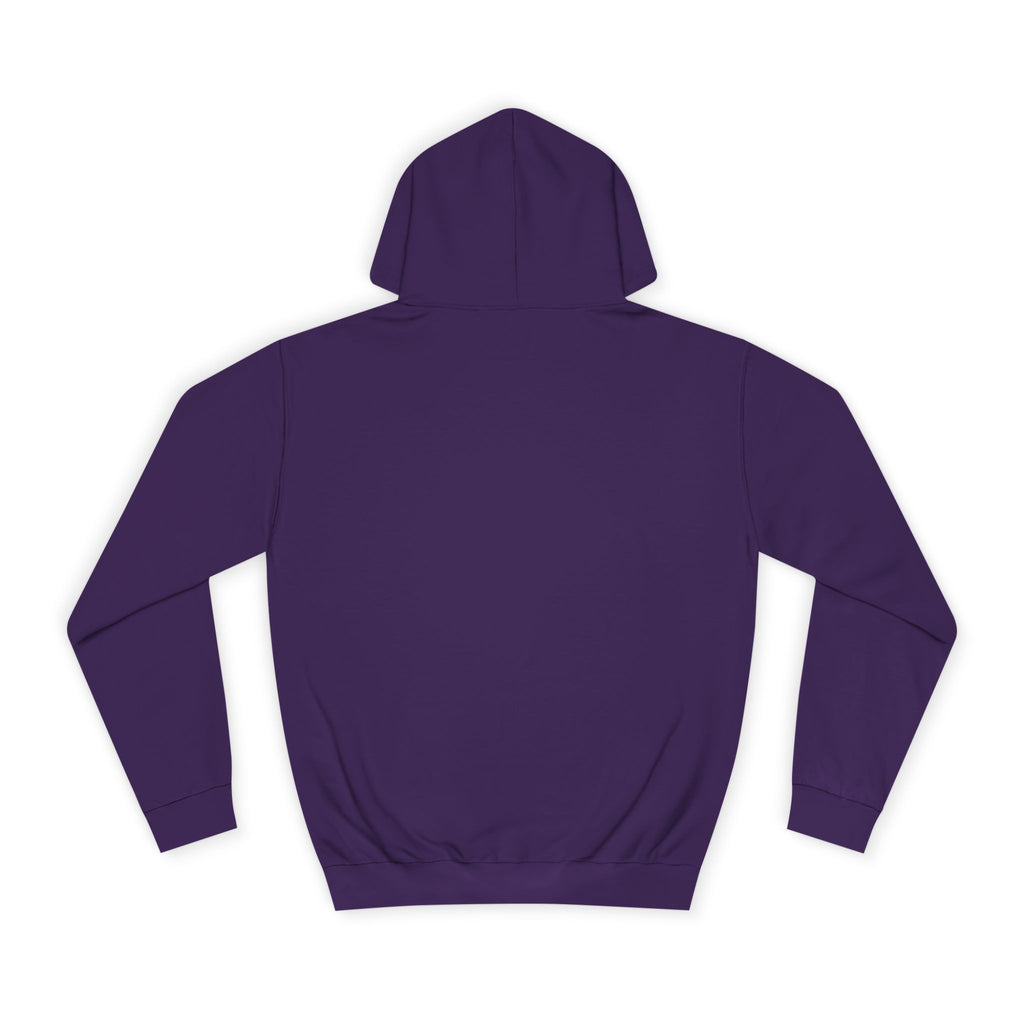 Minimalist ‘Good Vibes’ White Hoodie — College Style Casual Pullover