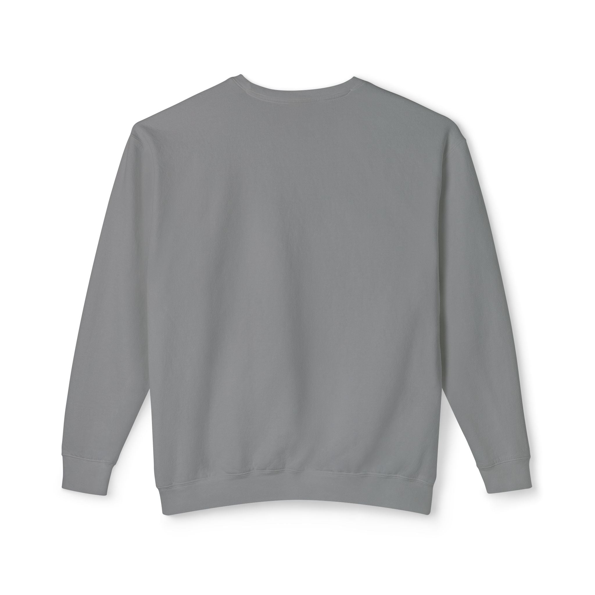 Crewneck Sweatshirt — Minimal "Be Good Do Good" Circle Design