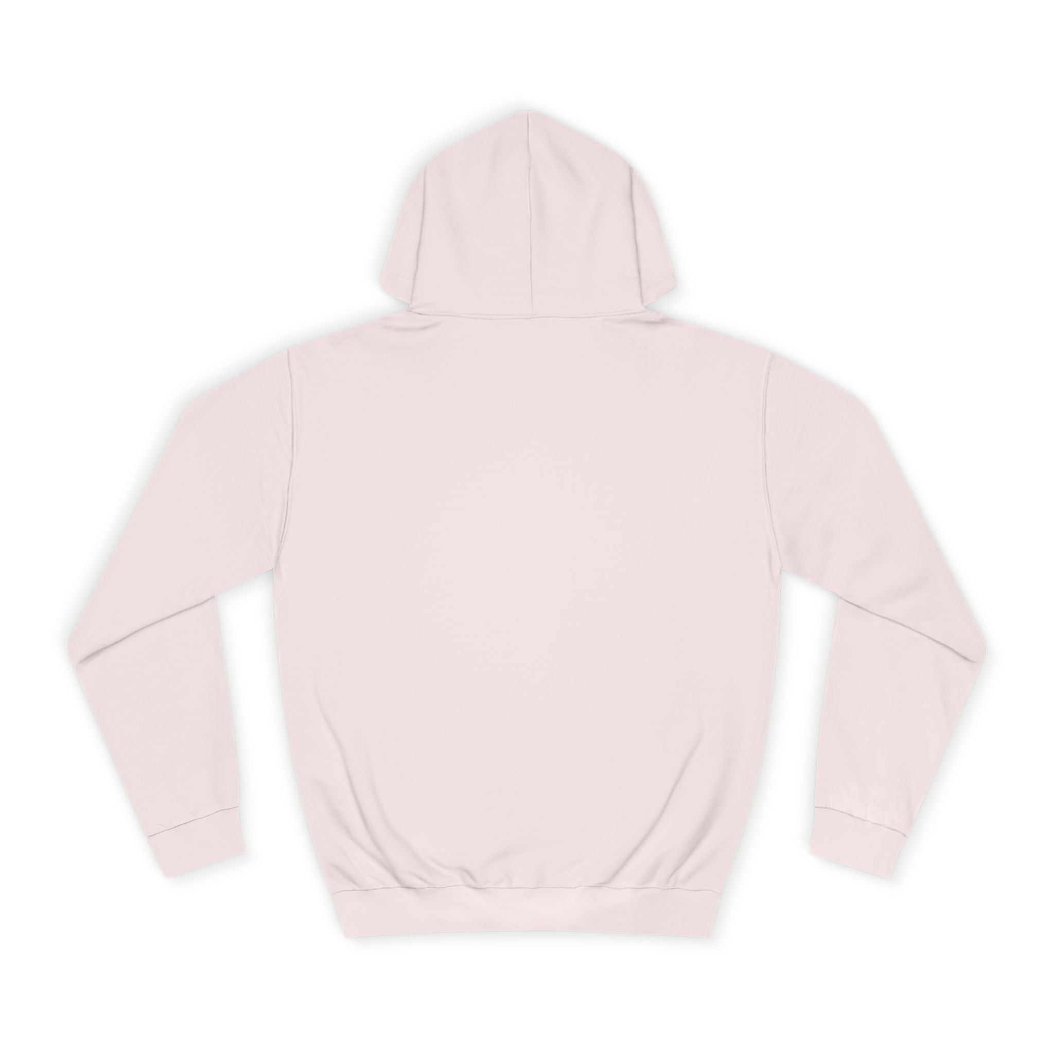 Minimalist ‘Good Vibes’ White Hoodie — College Style Casual Pullover