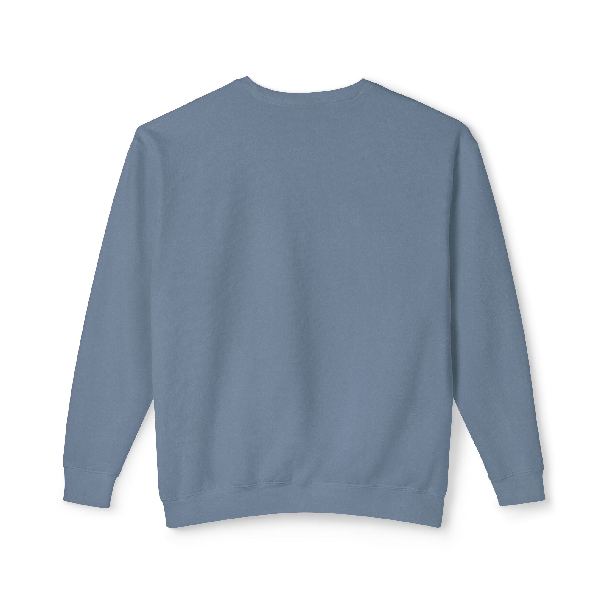 Crewneck Sweatshirt — Minimal "Be Good Do Good" Circle Design