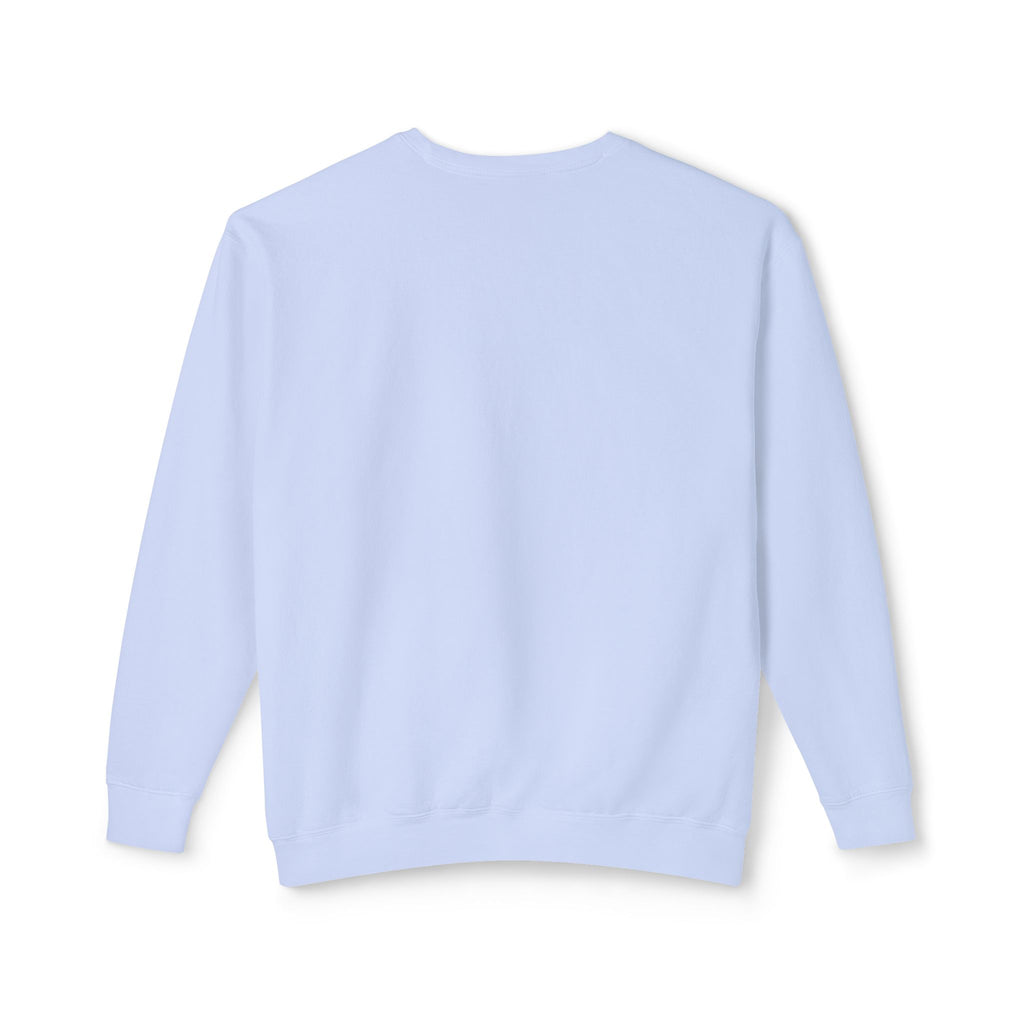 Crewneck Sweatshirt — Minimal "Be Good Do Good" Circle Design