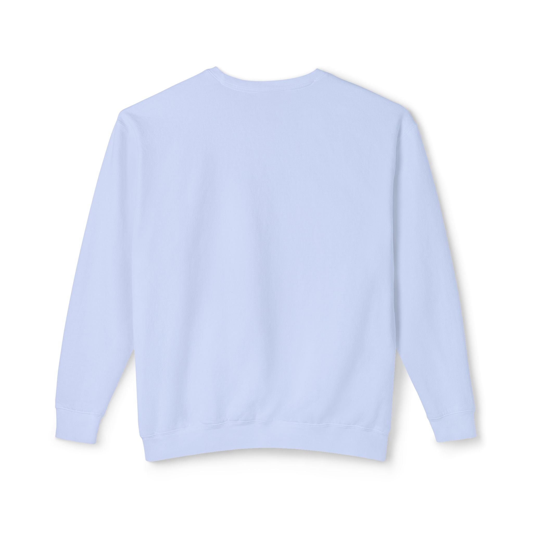 Crewneck Sweatshirt — Minimal "Be Good Do Good" Circle Design
