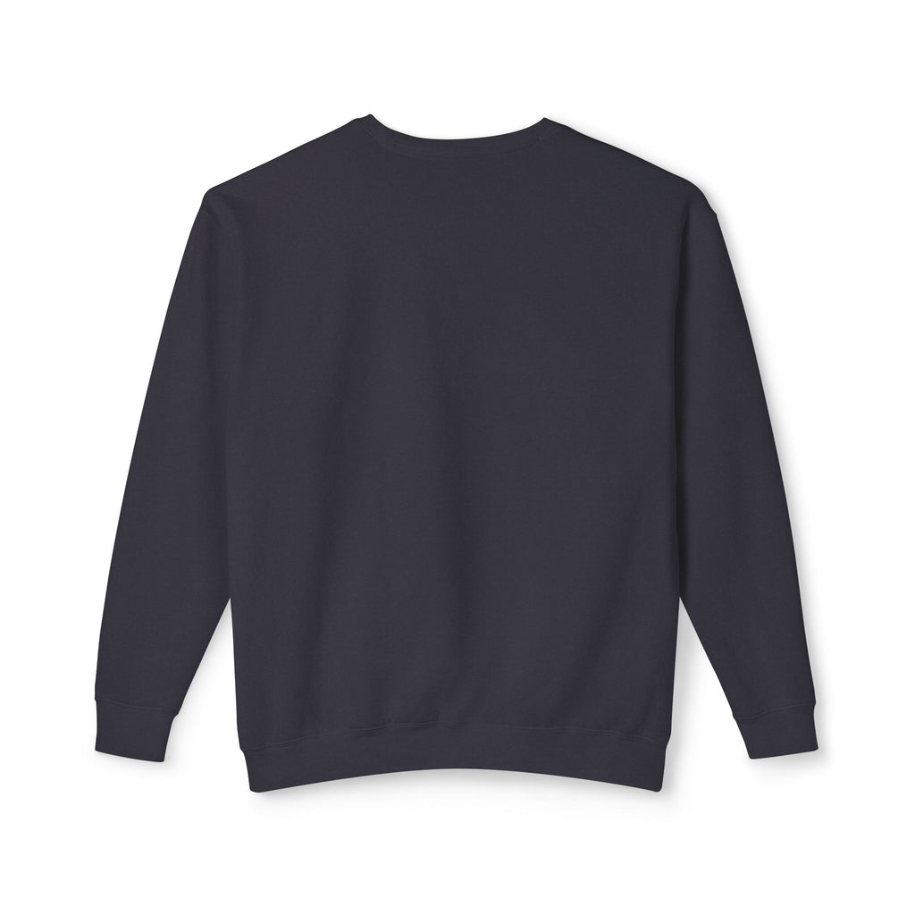 Crewneck Sweatshirt — Minimal "Be Good Do Good" Circle Design