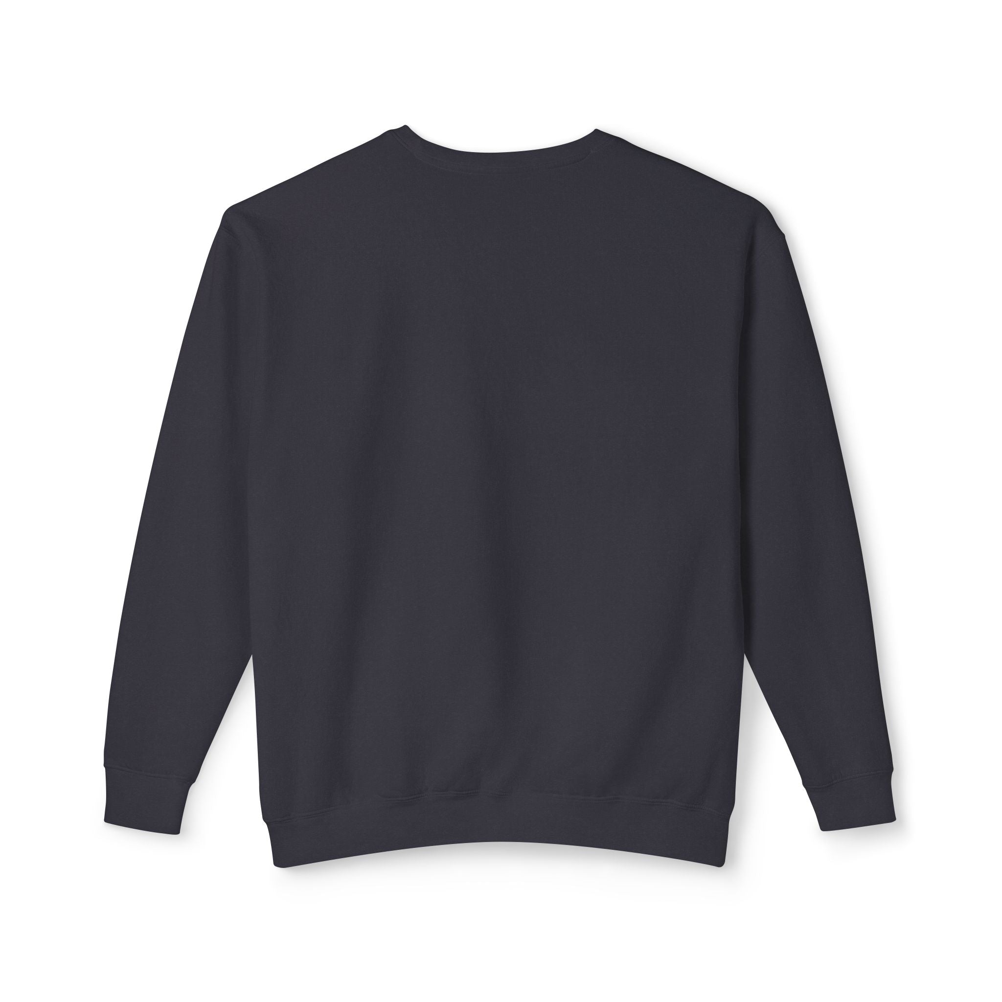 Crewneck Sweatshirt — Minimal "Be Good Do Good" Circle Design