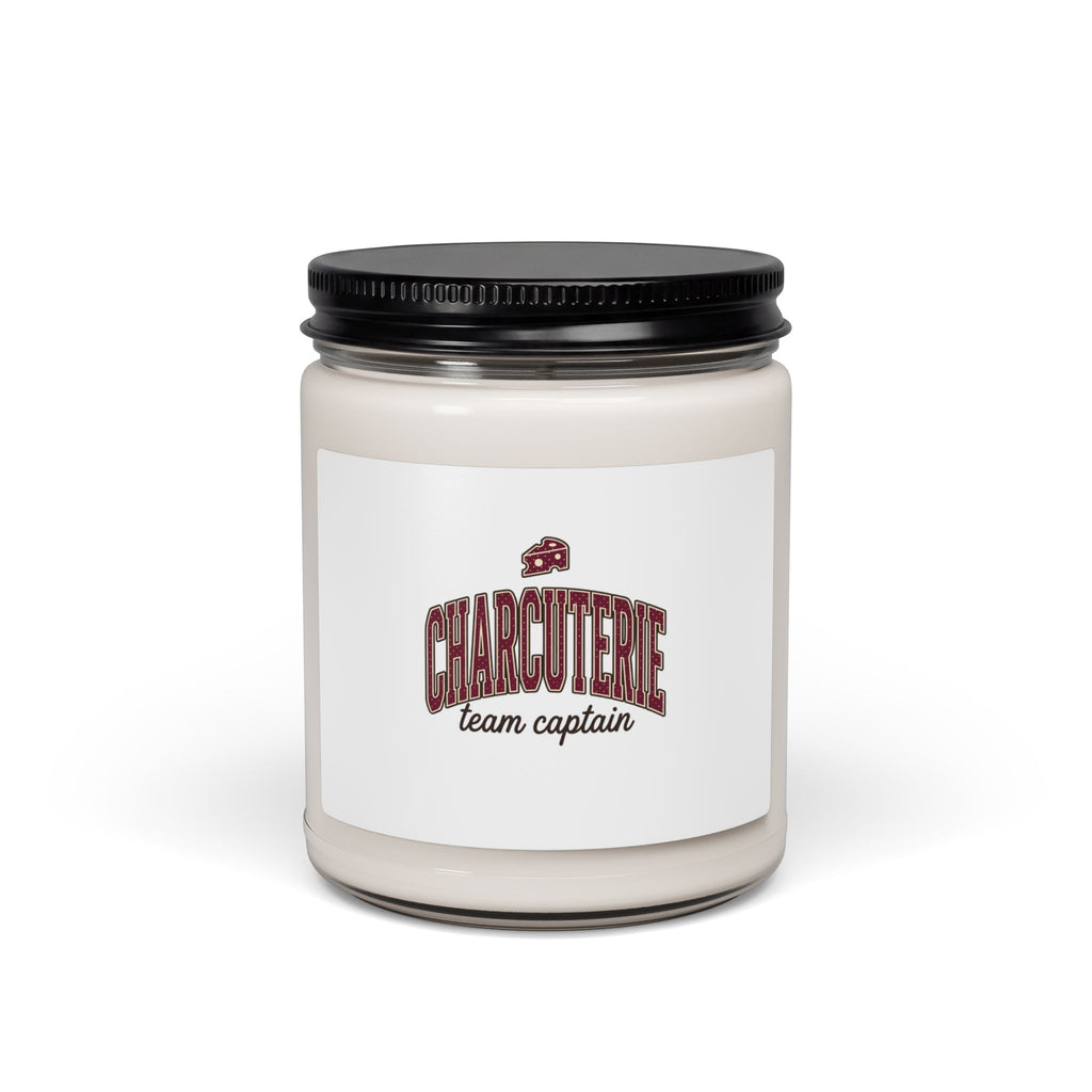 Polka Dot Charcuterie Label Candle, Soy Jar Candle | Retro Polka Dots