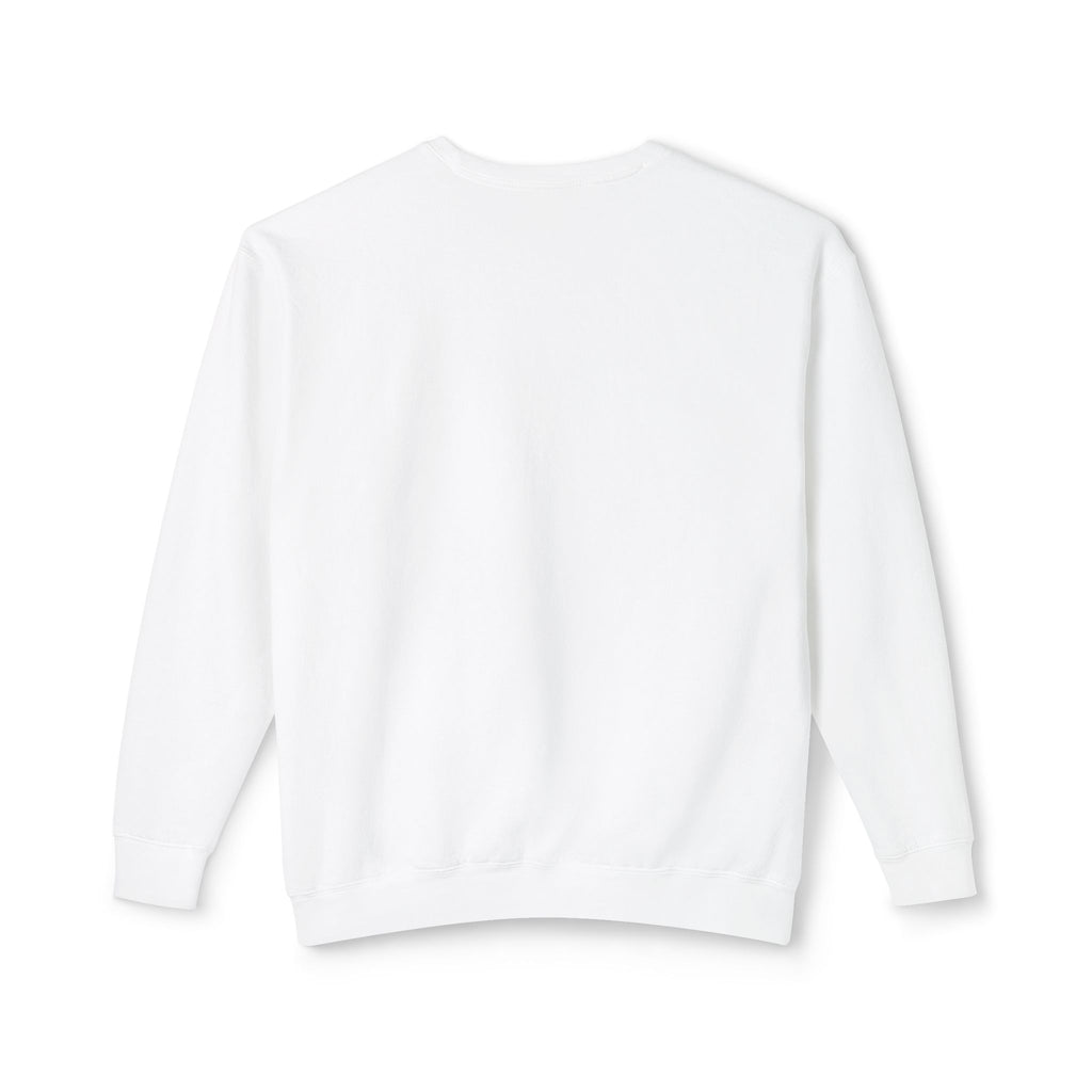 Crewneck Sweatshirt — Minimal "Be Good Do Good" Circle Design