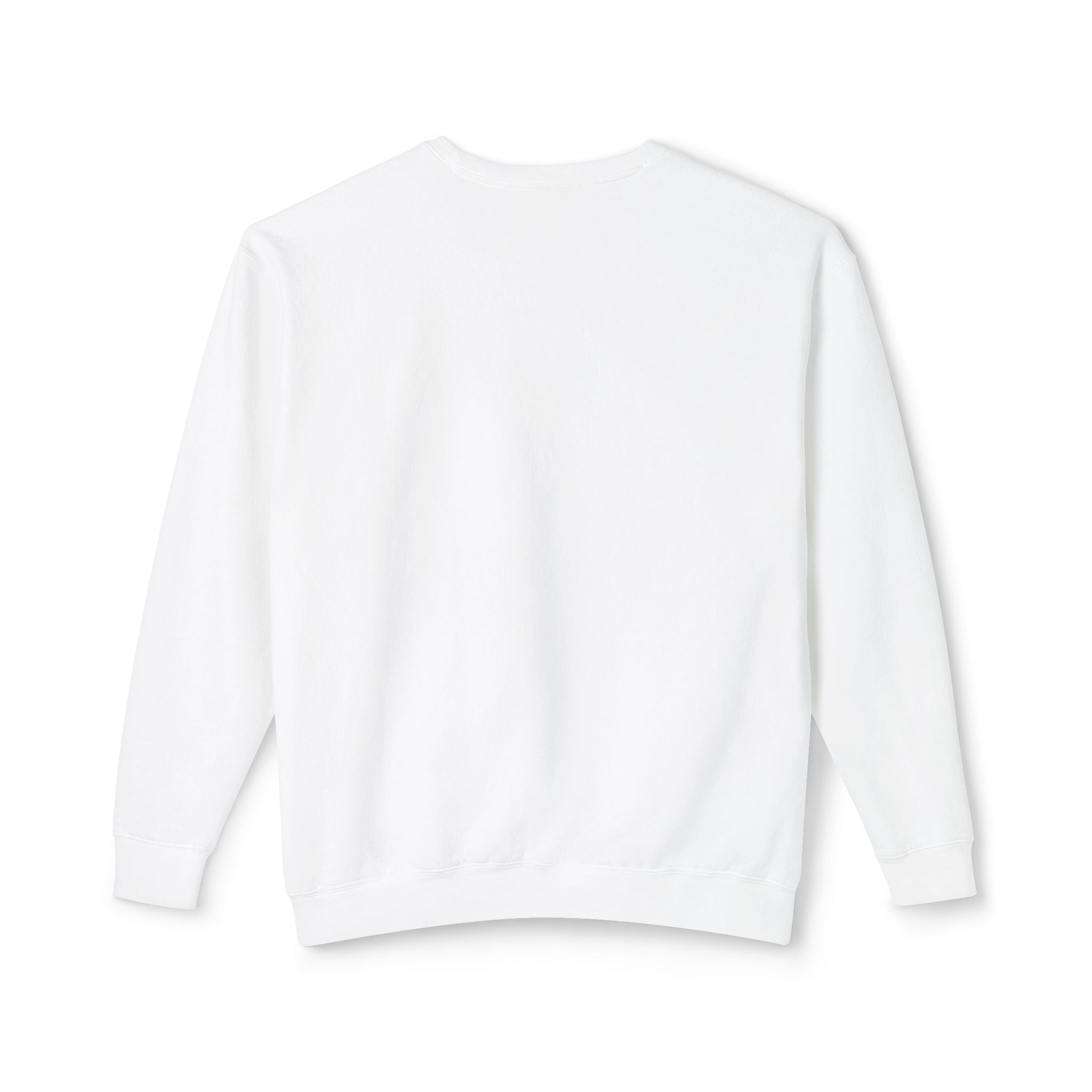 Crewneck Sweatshirt — Minimal "Be Good Do Good" Circle Design