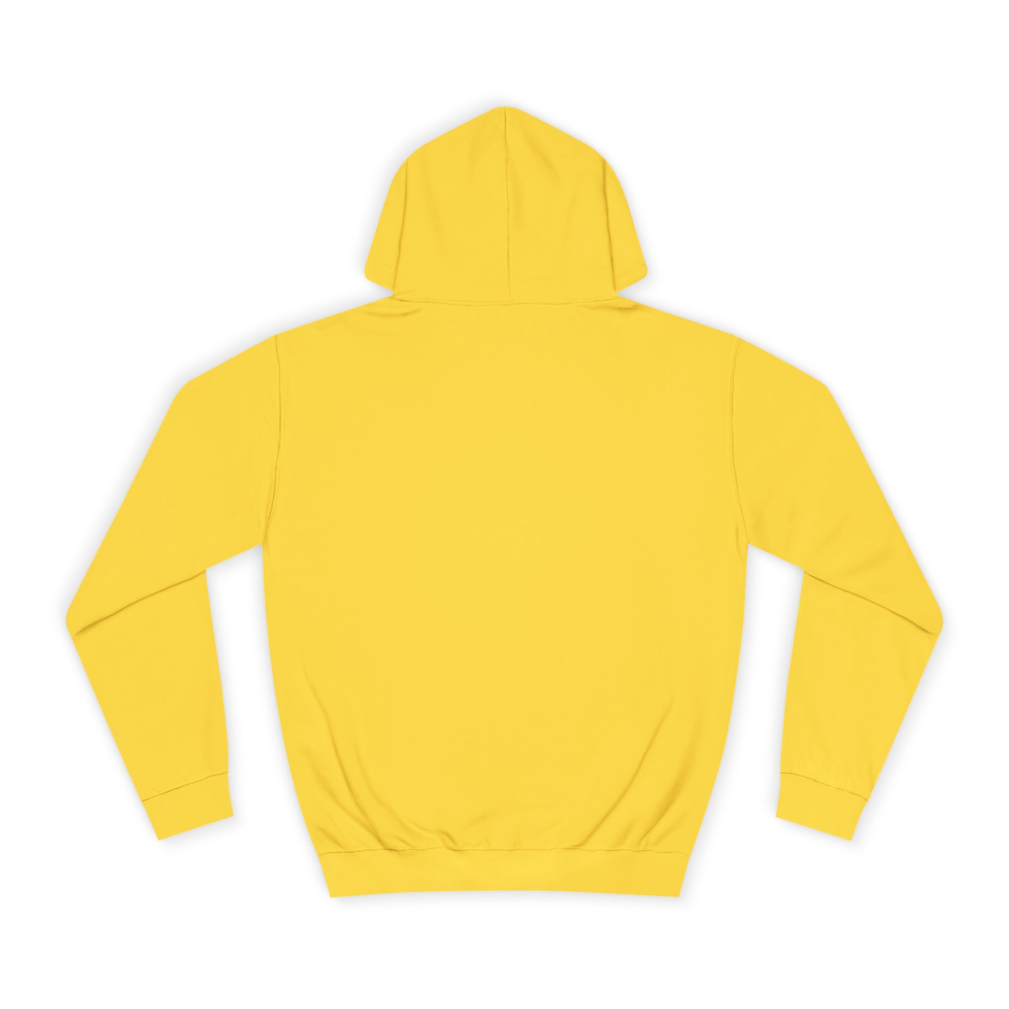 Minimalist ‘Good Vibes’ White Hoodie — College Style Casual Pullover