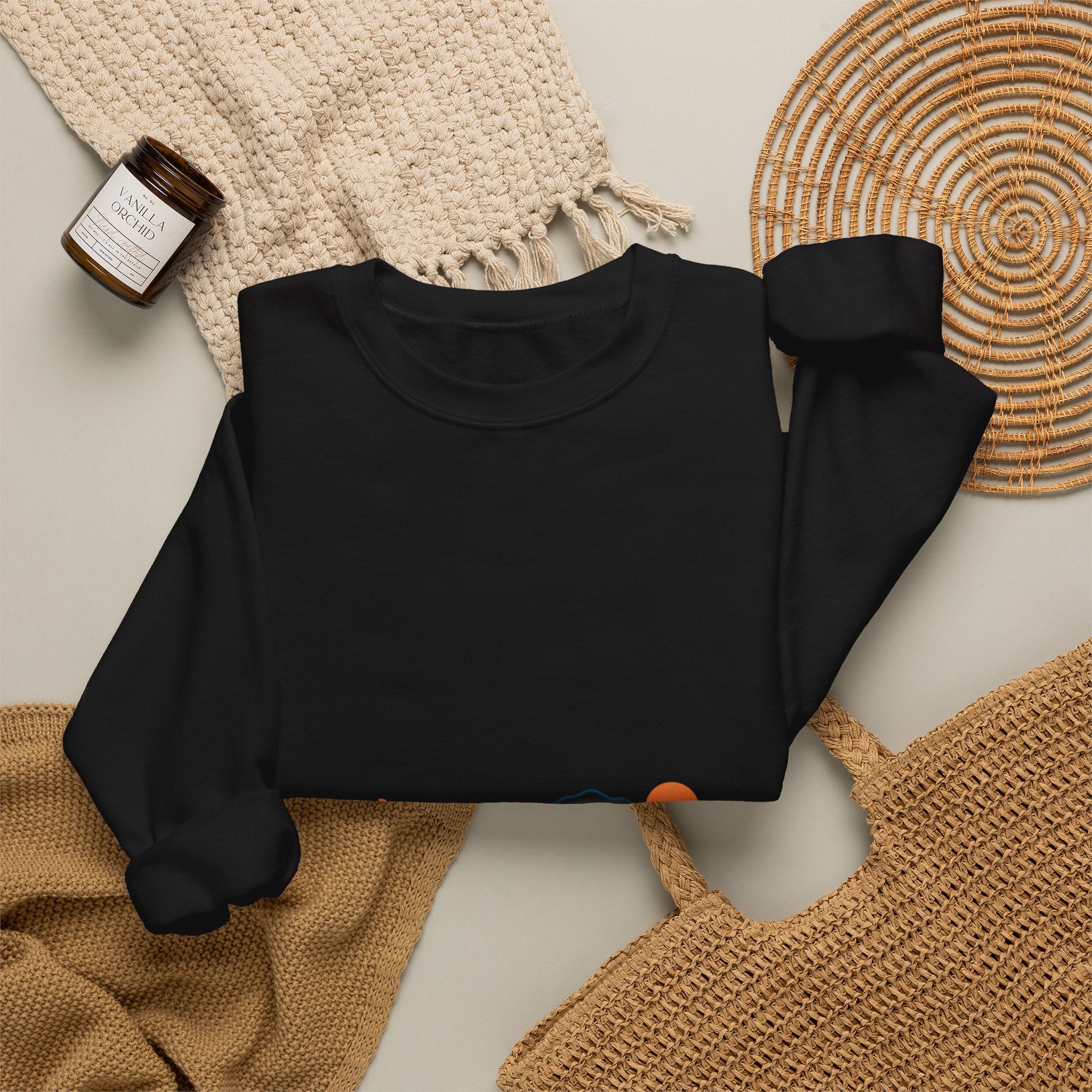 Minimal Cycling Sunset Sweatshirt | Tour de France inspired, Rider Silhouette