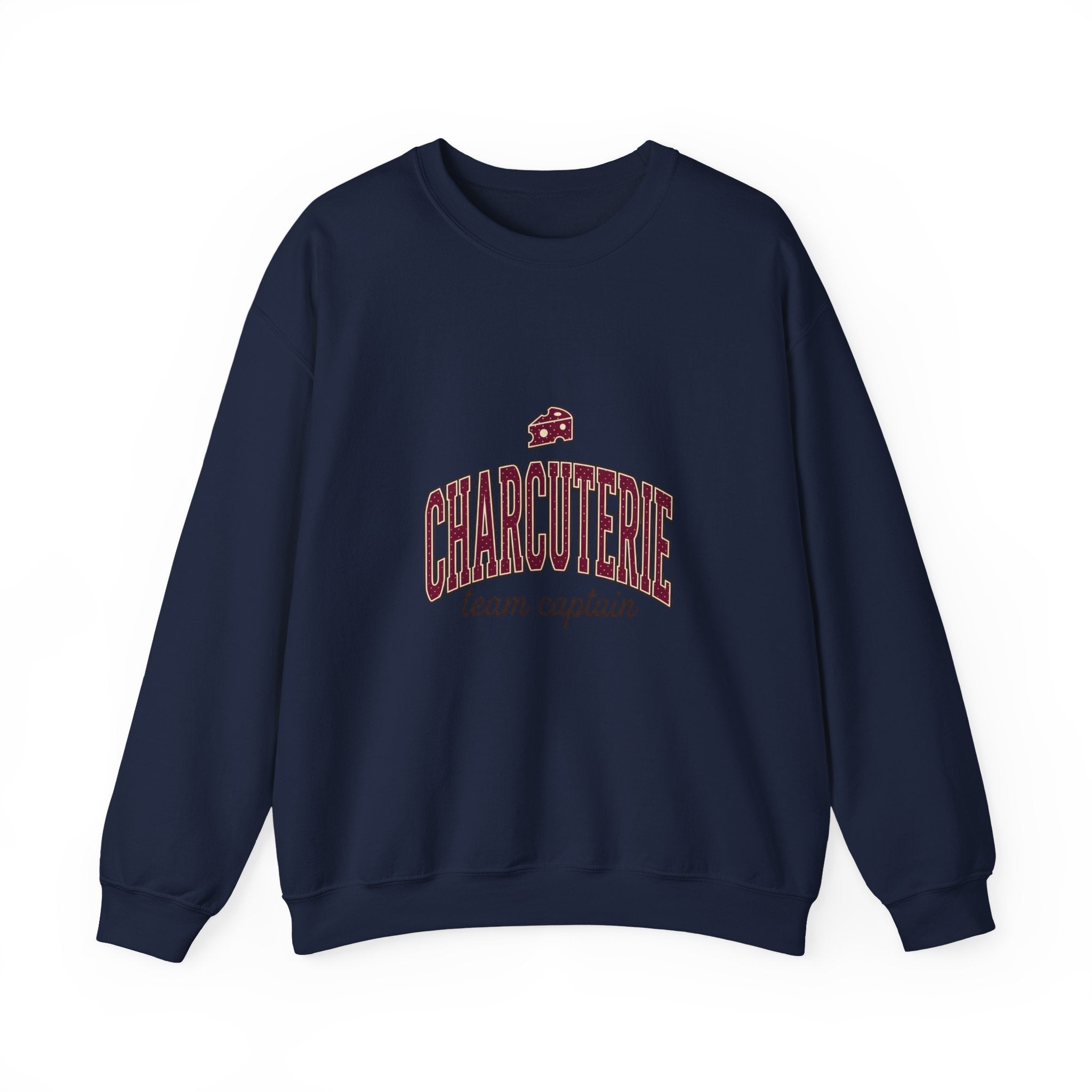 Charcuterie Team Captain Sweatshirt | Polka Dot Accent, Retro Preppy