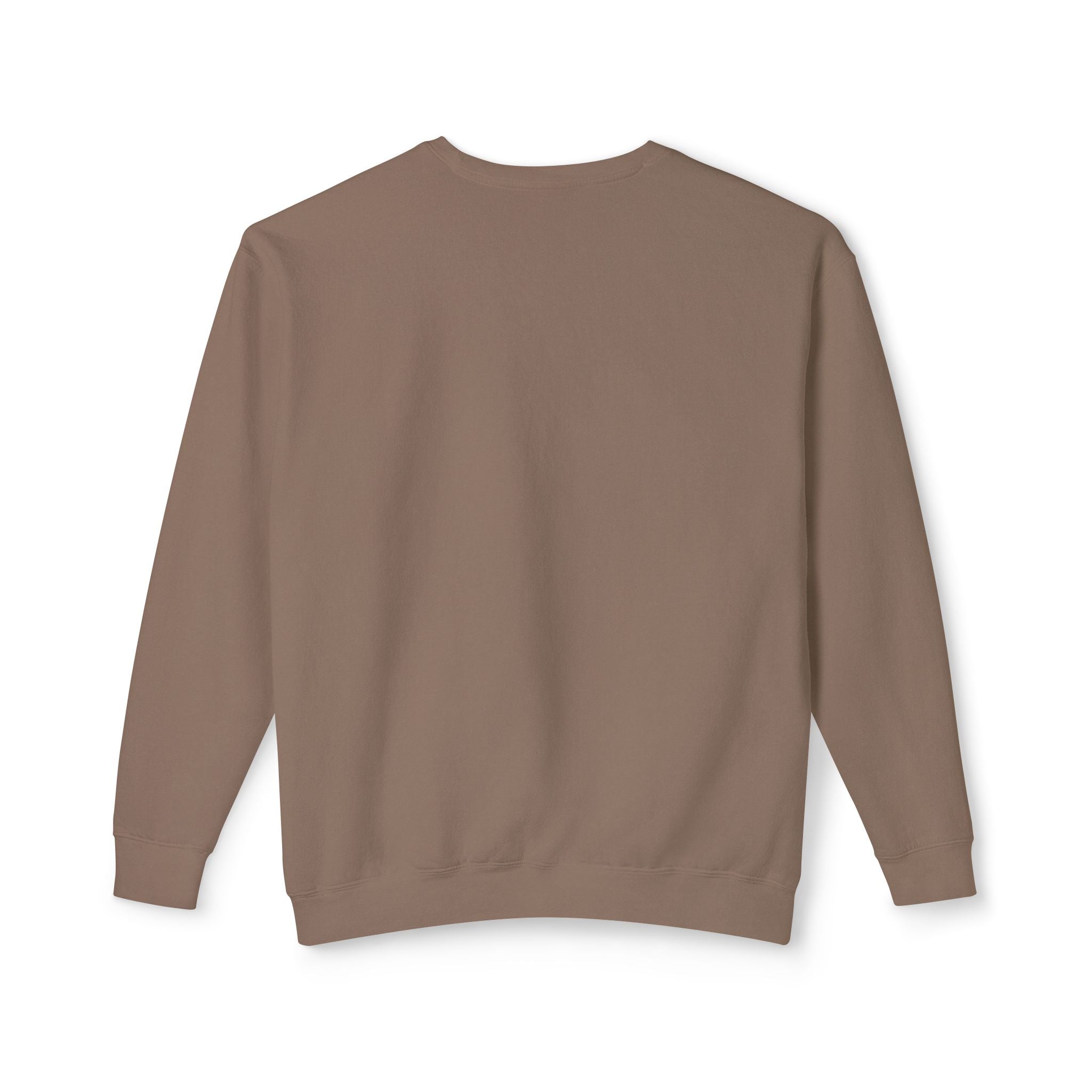 Crewneck Sweatshirt — Minimal "Be Good Do Good" Circle Design
