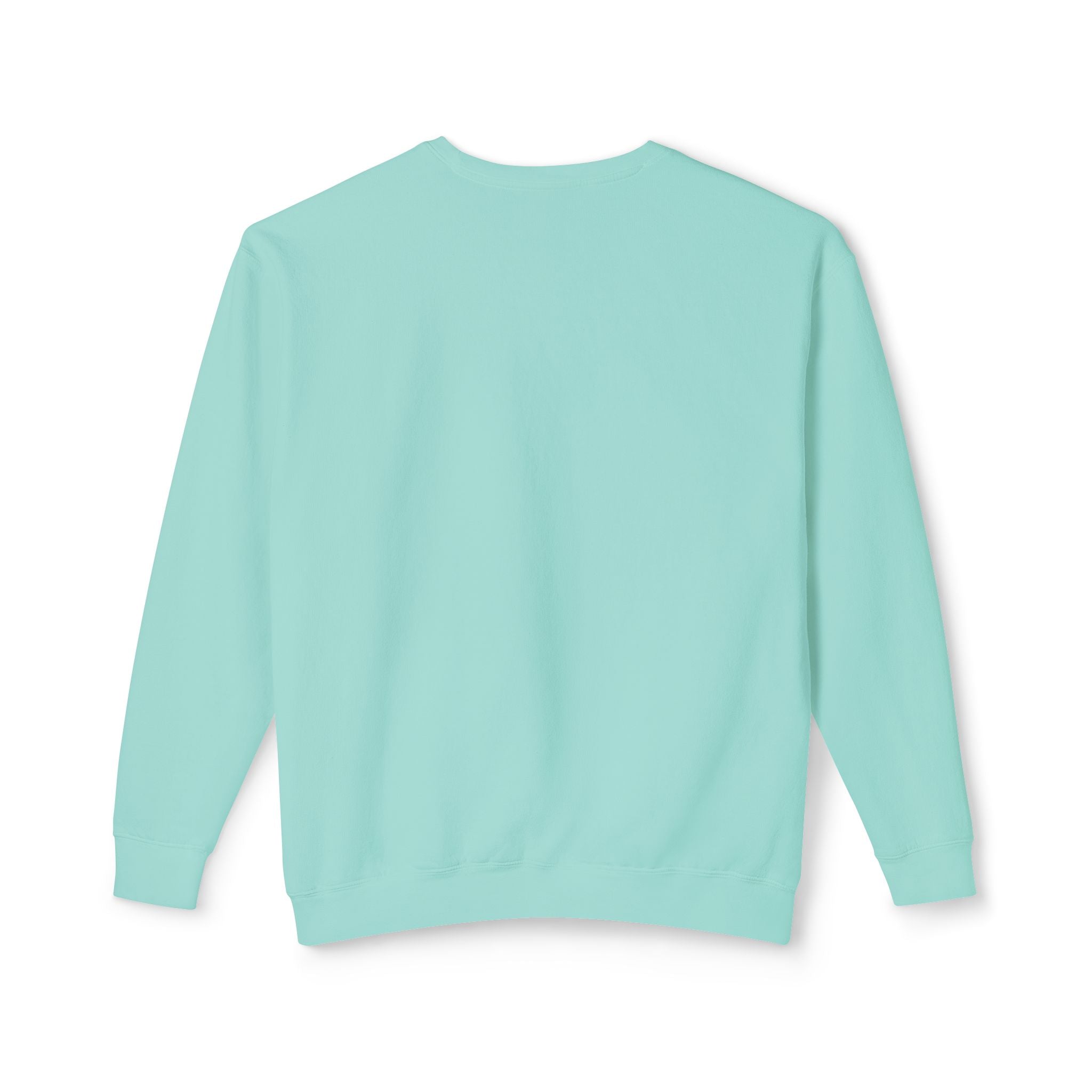 Crewneck Sweatshirt — Minimal "Be Good Do Good" Circle Design