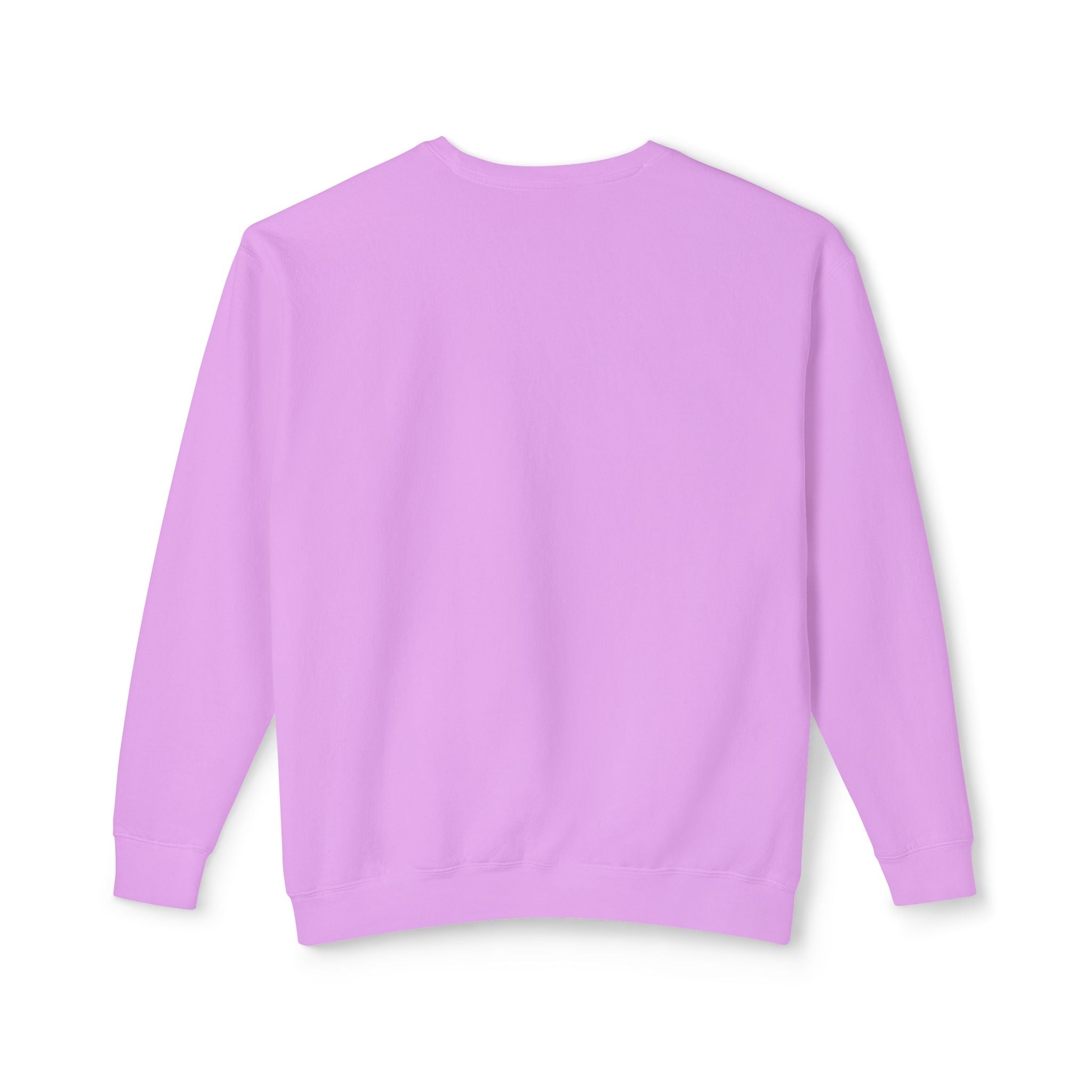Crewneck Sweatshirt — Minimal "Be Good Do Good" Circle Design