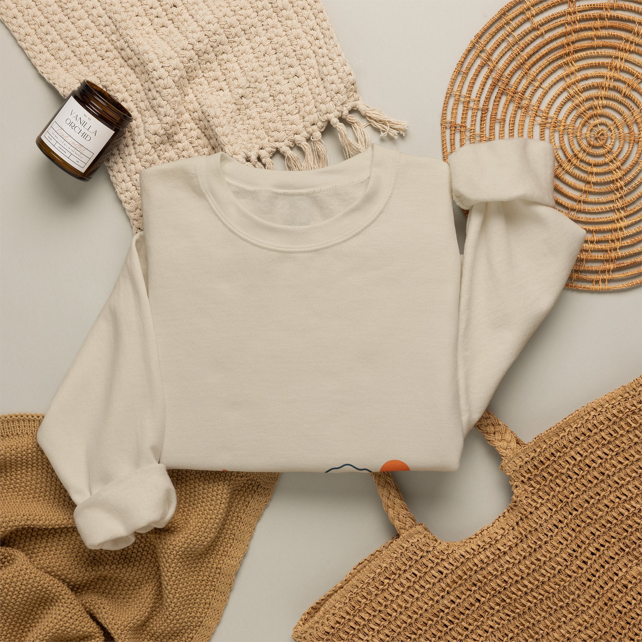 Minimal Cycling Sunset Sweatshirt | Tour de France inspired, Rider Silhouette