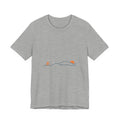 Sunset Road Cycling Tee | Minimal Tour de France Inspired