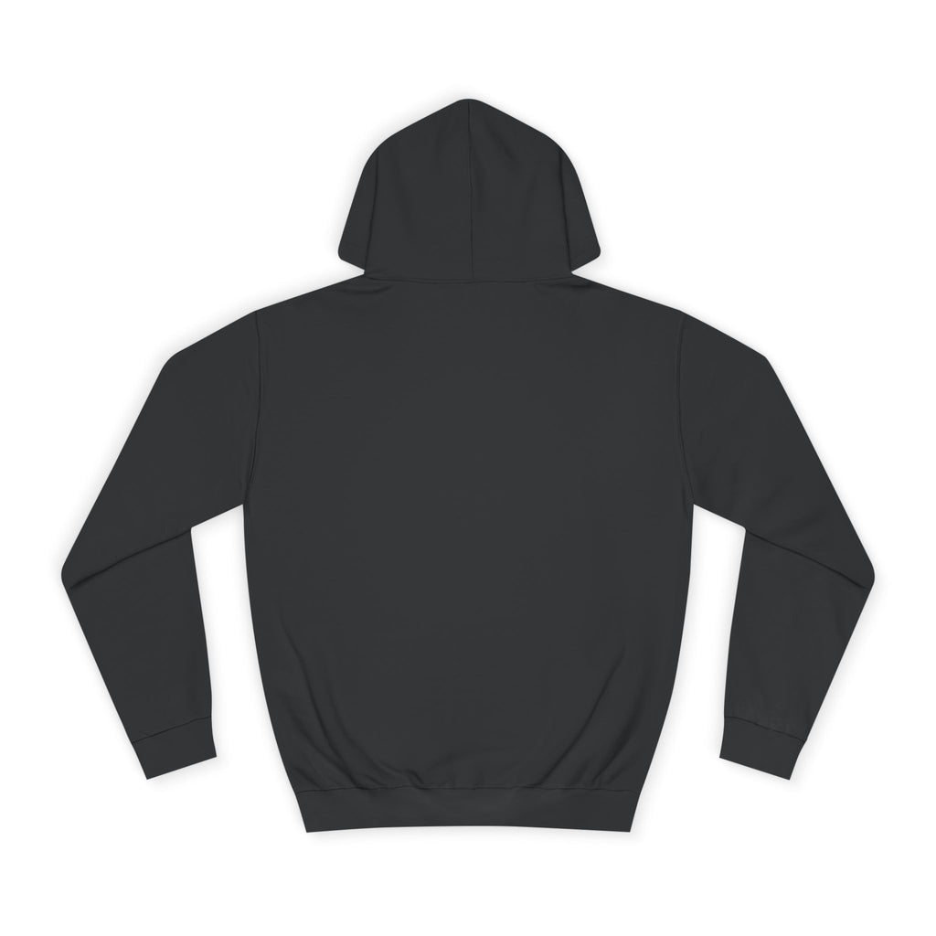 Minimalist ‘Good Vibes’ White Hoodie — College Style Casual Pullover