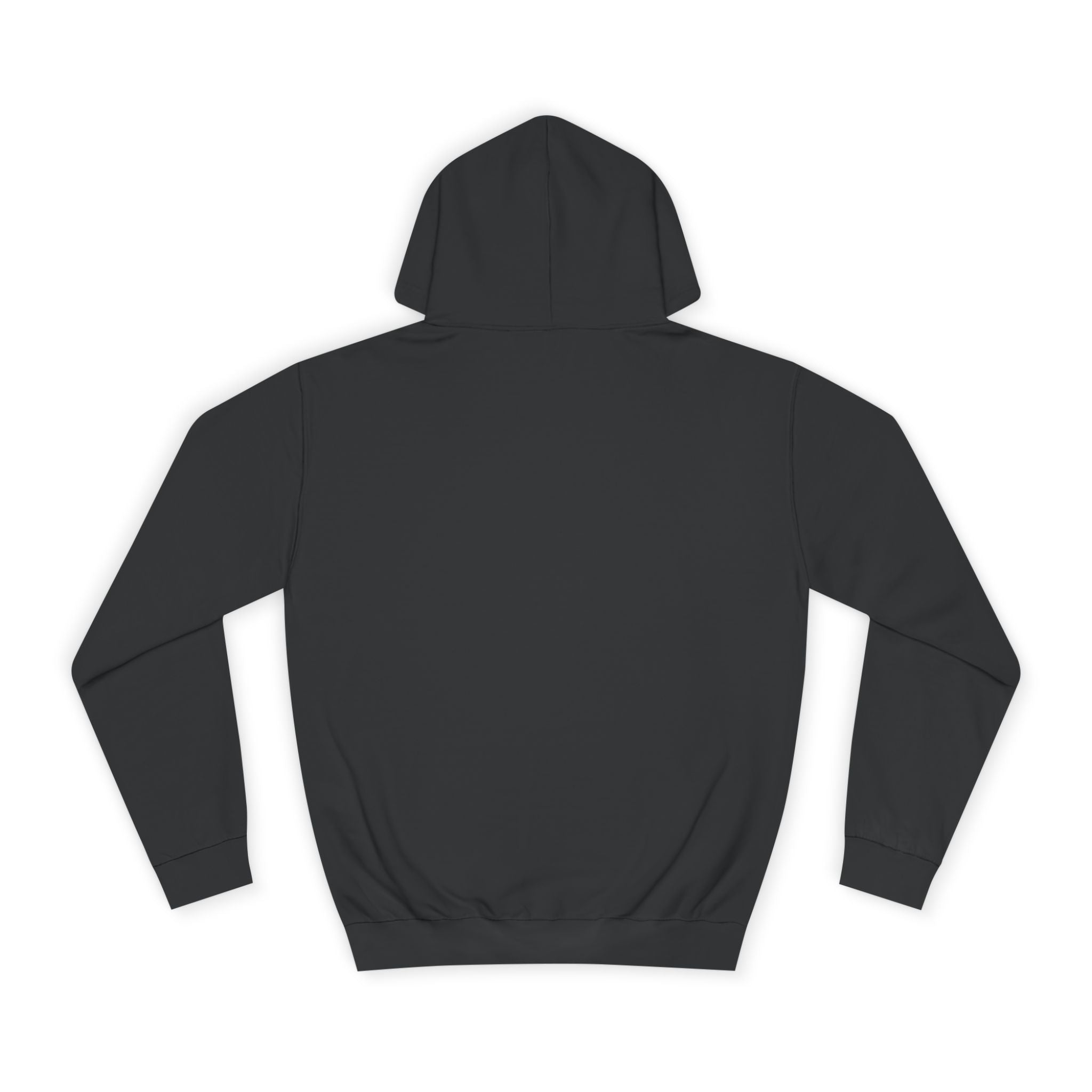 Minimalist ‘Good Vibes’ White Hoodie — College Style Casual Pullover